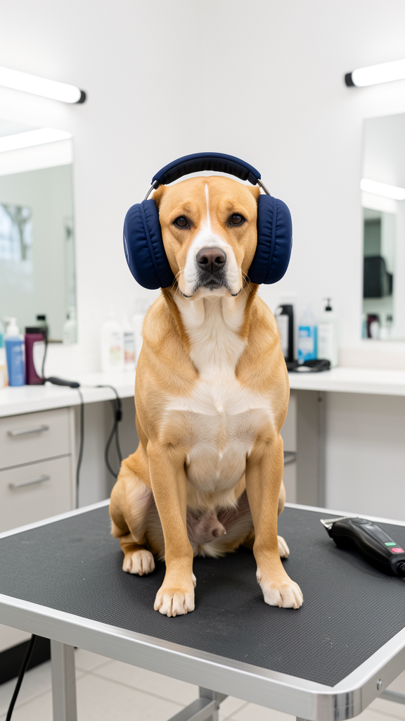 Anti-Noise Earmuffs for Dog Grooming