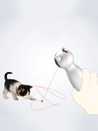 Automatic LED Laser Cat Toy — Rechargeable Interactive Laser Pointer for Indoor Cats