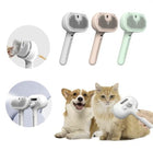 Self-Cleaning Pet Grooming Brush — One-Click Fur Release Deshedding Tool