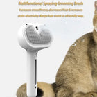 Self-Cleaning Pet Grooming Brush — One-Click Fur Release Deshedding Tool