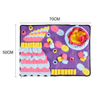 Premium Dog Snuffle Mat — Interactive Nose Work Feeding & Enrichment Toy