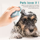 2-in-1 Silicone Pet Bath Brush with Shampoo Dispenser — Stress-Free Dog & Cat Washing