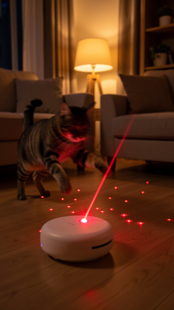 Automatic LED Laser Cat Toy