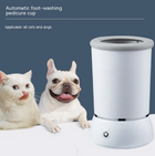 Electric Pet Paw Cleaner — Rechargeable Automatic Dog Paw Washer Cup