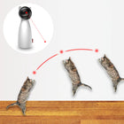 Automatic LED Laser Cat Toy — Rechargeable Interactive Laser Pointer for Indoor Cats