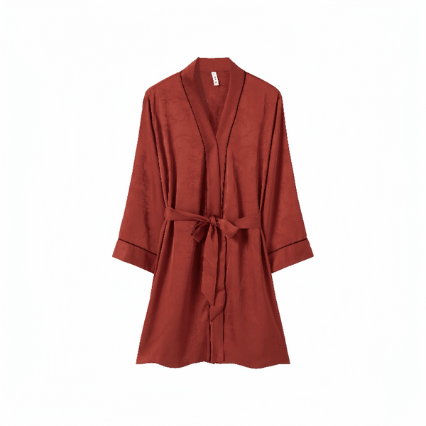 Long nightdress autumn and winter light pajamas - VINEEMAN