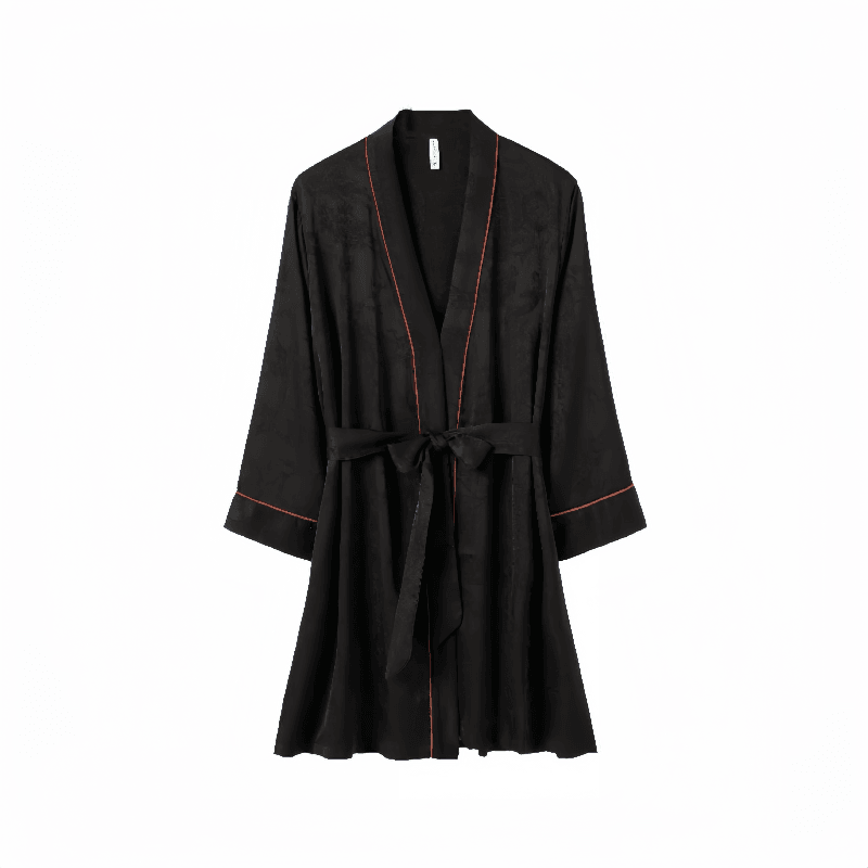 Long nightdress autumn and winter light pajamas - VINEEMAN