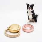 Professional Dog Training Clicker 2-Pack — with Wristband, Gold & Rose Gold